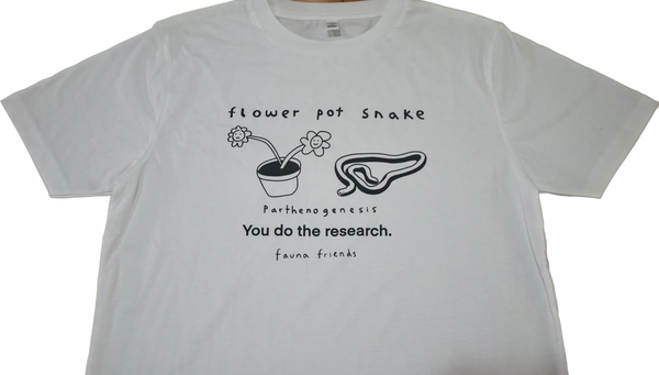 Flower pot snake T-shirt